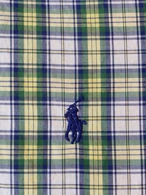 Ralph Lauren Men's Large Blake Multicolor Plaid Shirt - Thumbnail 2