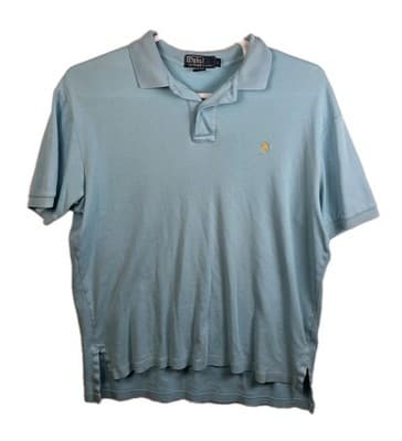 Polo Ralph Lauren Men’s Large Blue Short Sleeve Shirt - Image 1