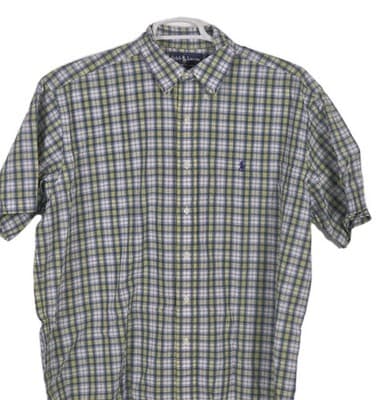Ralph Lauren Men's Large Blake Multicolor Plaid Shirt - Thumbnail 4