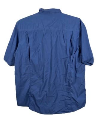 Orvis Men's Large Blue Vented Long Sleeve Button Up Fishing Shirt - Thumbnail 7