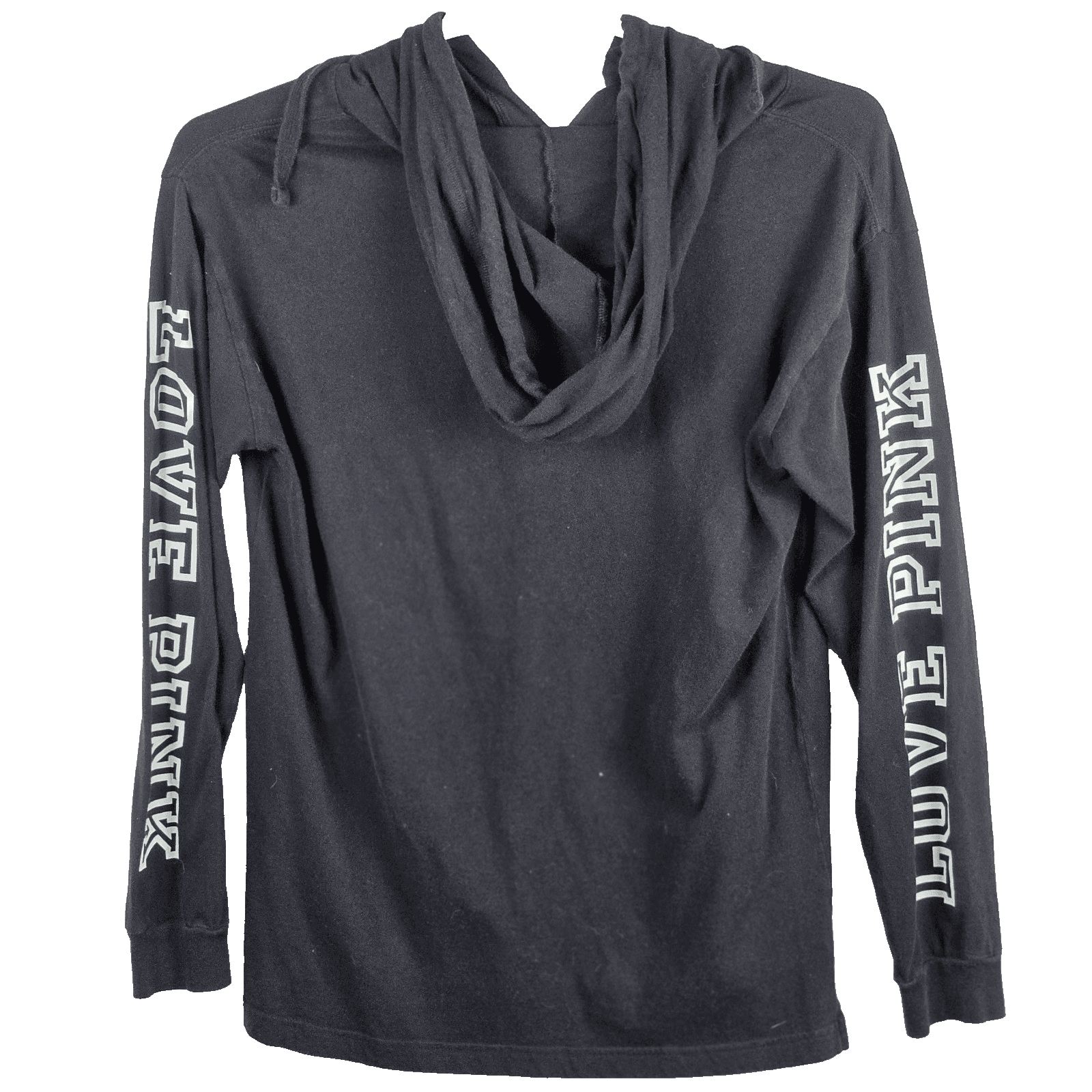 Victoria’s Secret Pink Smal Black Long Sleeve Hoodie - Thumbnail 6
