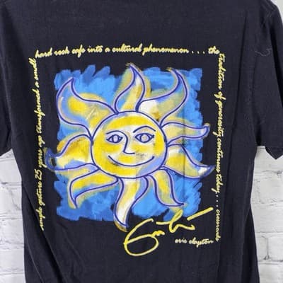 Hard Rock Cafe Small Black Eric Clapton Signature Series T-Shirt - Thumbnail 6