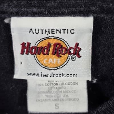 Hard Rock Cafe Small Black Eric Clapton Signature Series T-Shirt - Thumbnail 3