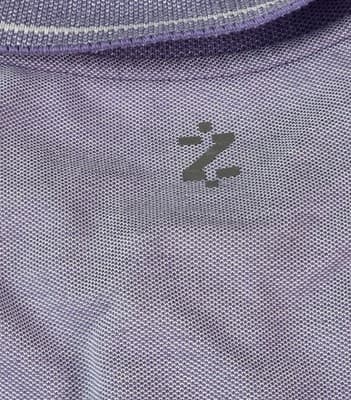 IZOD Men’s Advantage Men's XXL Lavender Extreme Performance Cool-Fx Golf Shirt - Thumbnail 4