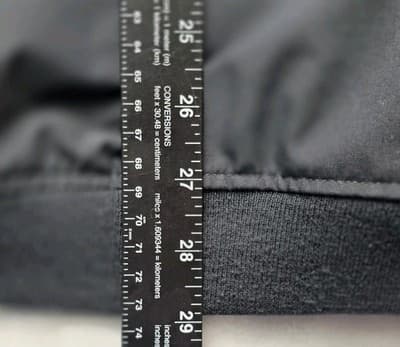 Wedge Men’s Large Black Golf V- Neck Windbreaker - Thumbnail 7