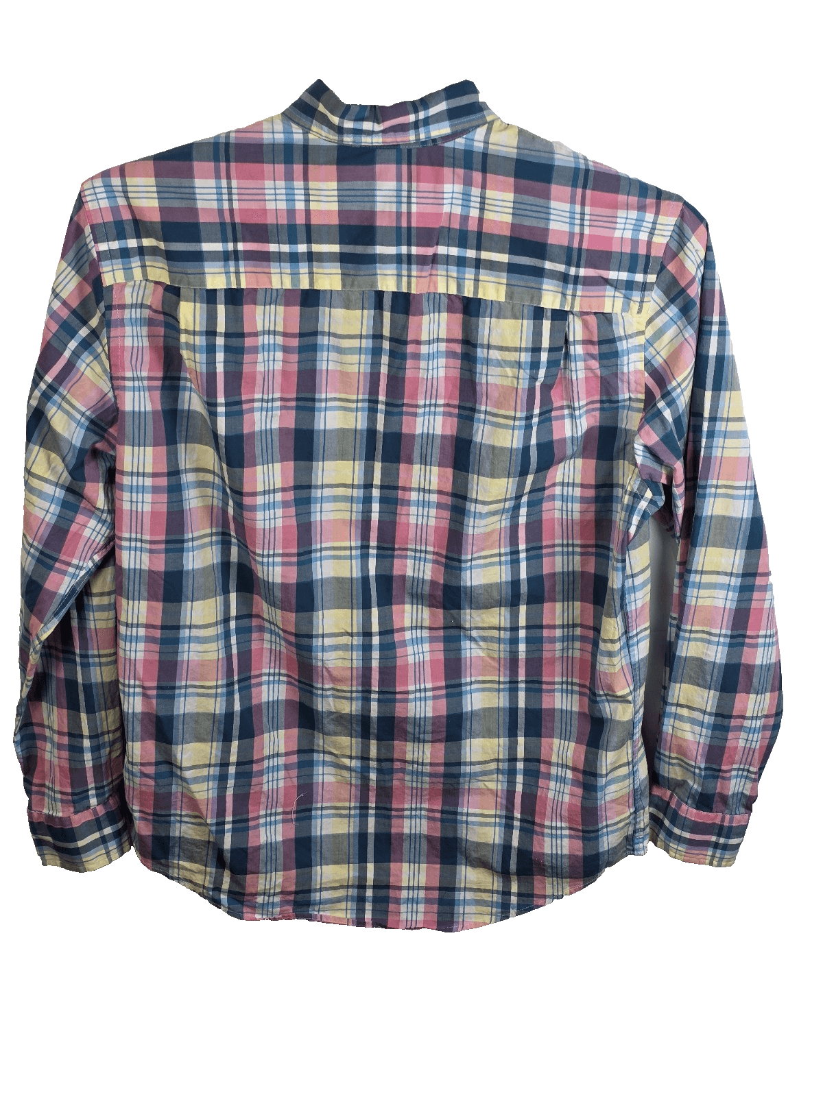 Crown And Ivy Men’s Small Classic Fit Multicolored Long Sleeve Button Down Shirt - Thumbnail 5