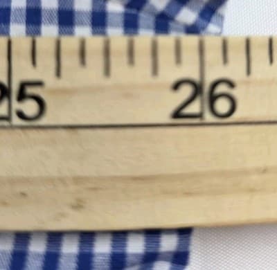 IZOD Men's XL Blue/White Gingham Regular Fit Long Sleeve Button Up Shirt - Thumbnail 4