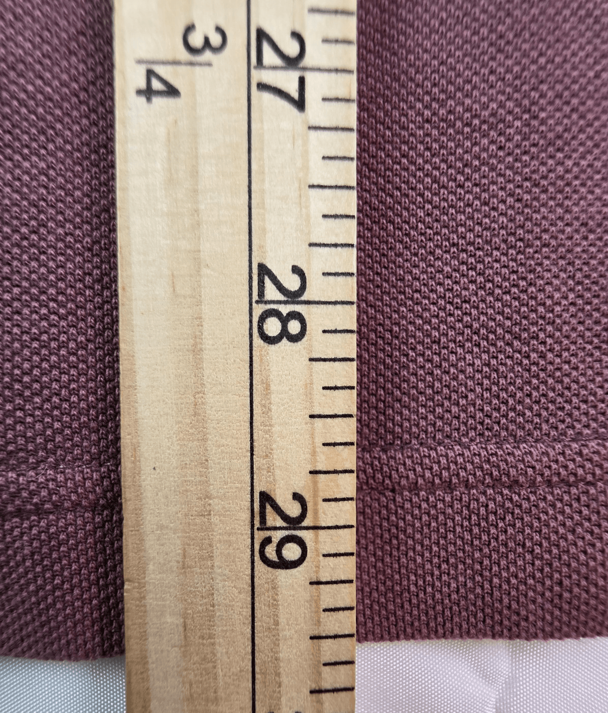 Vintage Izod Jeans Men's Large Rock Washed Lavender Short Sleeve Shirt - Thumbnail 7