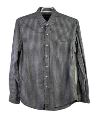 Polo Ralph Lauren Size L Custom Fit Grey Button Down Shirt - Image 1