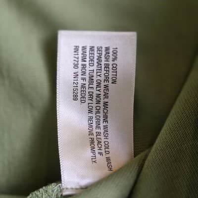Goodfellows Men's Medium Green Knit Long Sleeve Shirt - Thumbnail 6