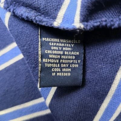 Vtg Polo Jeans Company Men's XL Blue Nautical Short Sleeve Shirt - Thumbnail 5