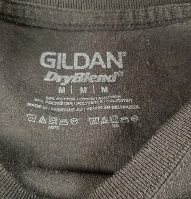 Vintage Gildan Texas Racing Cart Medium Black SHort Sleeve Shirt - Thumbnail 3