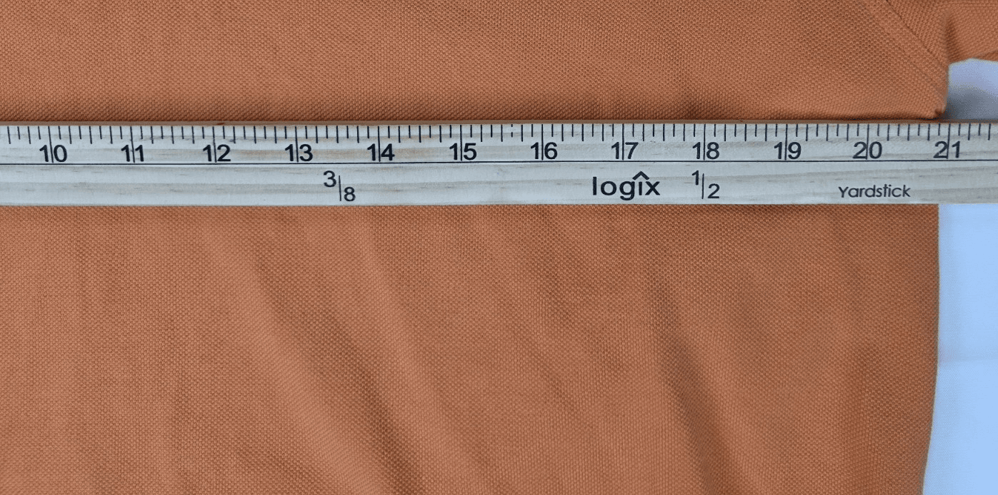 IZOD Men's Medium Silk Wash Orange Short Sleeve Shirt - Thumbnail 6