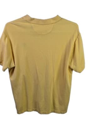 Chaps Ralph Lauren Men's XL Yellow Short Sleeve Shirt - Thumbnail 6