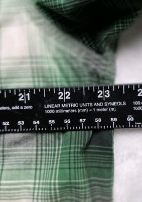 Ariat Rebar Men's Large Green Plaid Short Sleeve Workwear Button Down Shirt - Thumbnail 9
