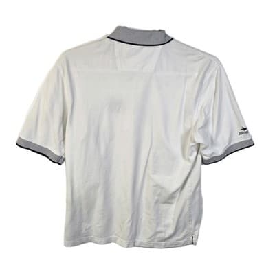 Seattle Mariners Men's Medium White Baseball Polo Shirt - Thumbnail 5