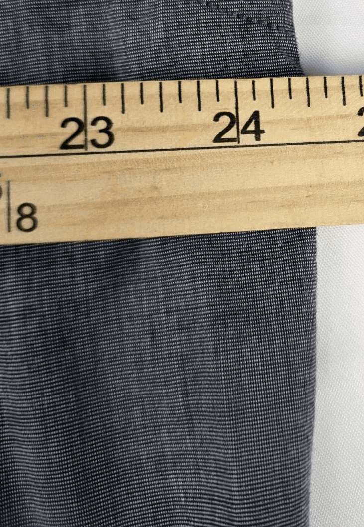 IZOD Men’s XL Gray Long Sleeve Button Down Shirt - Thumbnail 6