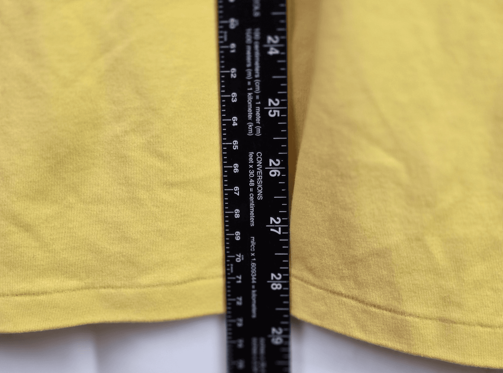 Polo Ralph Lauren Men’s Large Yellow Custom Fit Knit Short Sleeve Shirt - Thumbnail 8