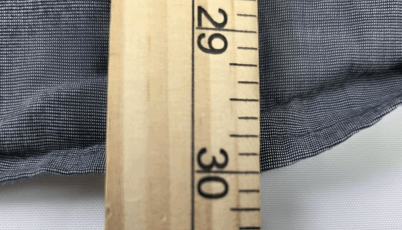 IZOD Men’s XL Gray Long Sleeve Button Down Shirt - Thumbnail 8