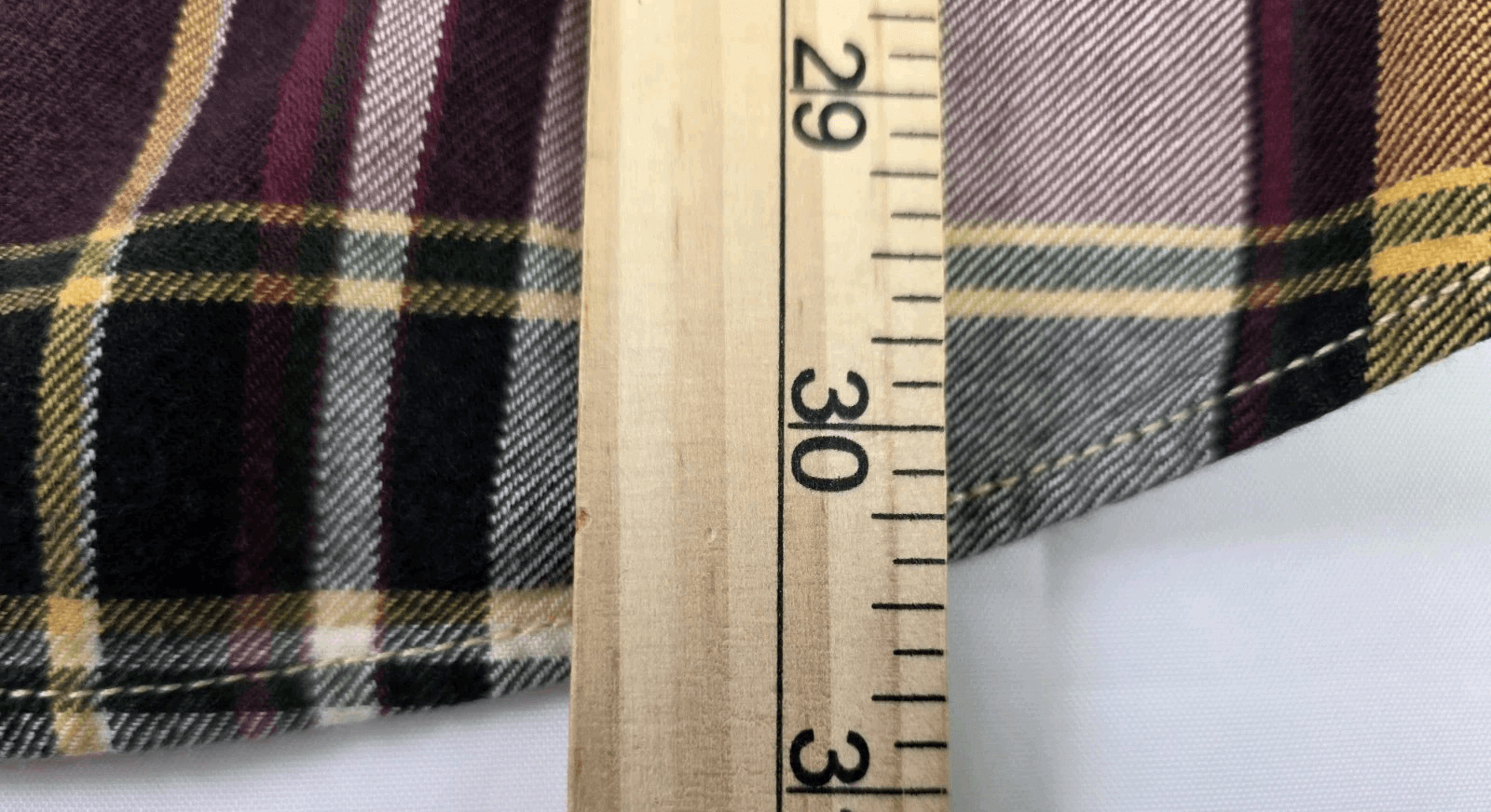 Eddie Bauer Men's Large Tall Plaid Heavy Cotton Flannel Long Sleeve Shirt - Thumbnail 7