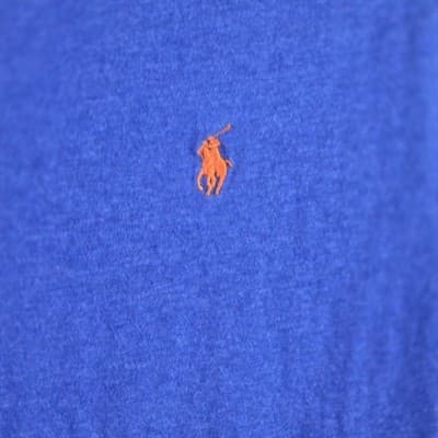 Polo Ralph Lauren Men's Small Classic Fit V-Neck Shirt - Thumbnail 3