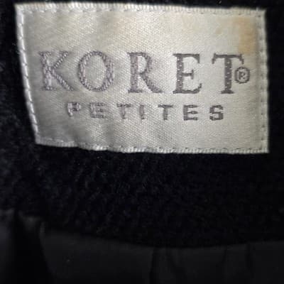 Koret Women's Large Petites Western Knit Patchwork Squares Jacket - Thumbnail 3