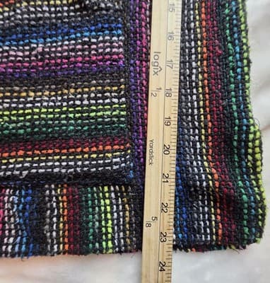 Lexcala Tijuana Size Small Multicolored Baja Poncho - Thumbnail 6