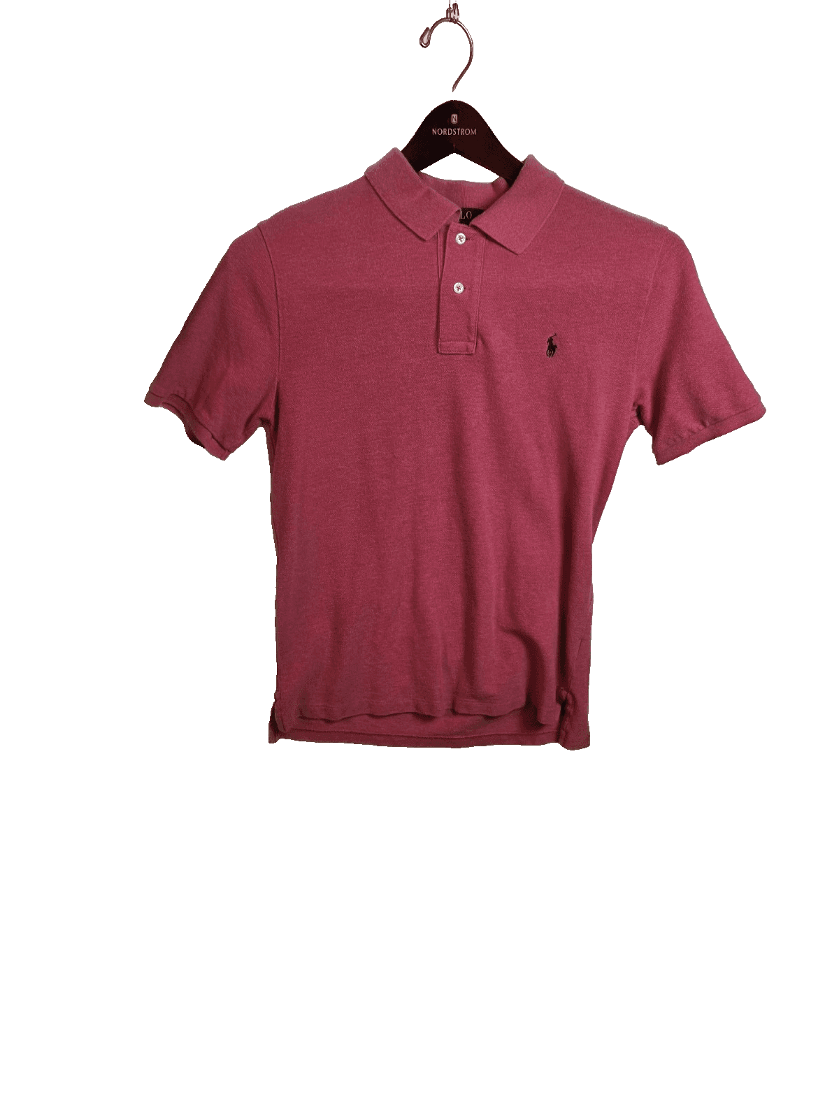Polo Ralph Lauren Youth L/G (14-16) Red Short Sleeve Shirt - Image 1