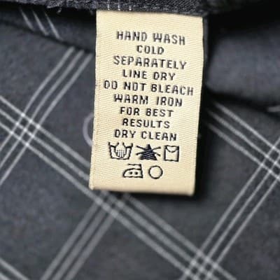 Pusser's West Indies Men's XL Windowpane Silk And Cotton Long Sleeve Shirt - Thumbnail 5