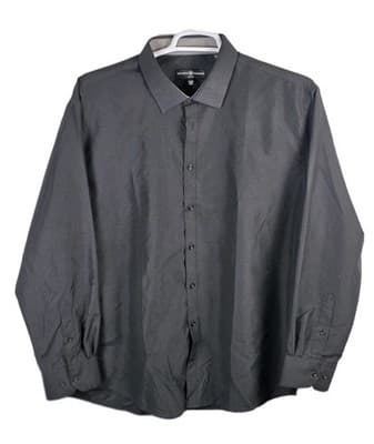 Society of Treads Men’s XXL Slim Black Long Sleeve Button Up Shirt - Image 1