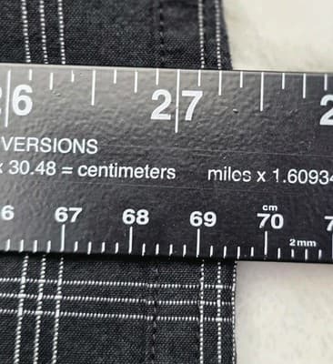 Pusser's West Indies Men's XL Windowpane Silk And Cotton Long Sleeve Shirt - Thumbnail 6