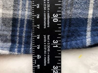 Red Head Men's XXL Blue Plaid Long Sleeve Button Up Shirt - Thumbnail 6
