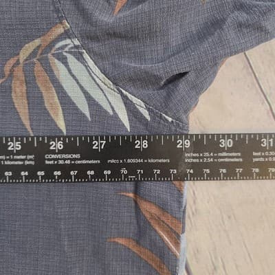 Tommy Bahama Men’s 2XB Hawaiian Tropical Short Sleeve Silk Shirt - Thumbnail 10