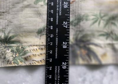 VTG Tommy Bahama Men's Medium 100% Silk Floral Hawaiian Aloha Palm Tree Shirt - Thumbnail 10