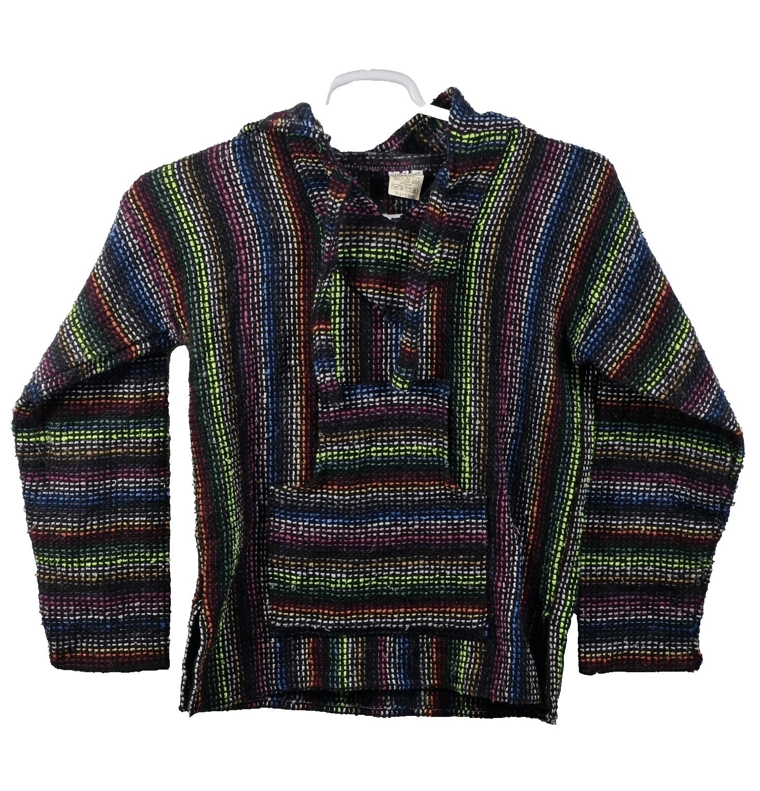 Lexcala Tijuana Size Small Multicolored Baja Poncho - Image 1