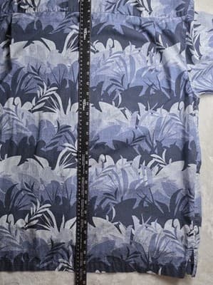 Roundtree & Yorke Men's Large Hawaiian Tropical Short Sleeve Shirt - Thumbnail 11