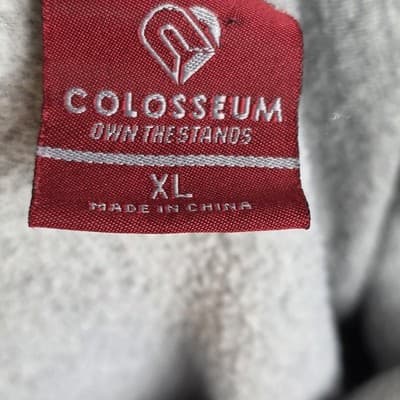 Colosseum Sweatshirt Womens XL Red Arkansas Razorbacks Long Sleeve Hoodie - Thumbnail 3