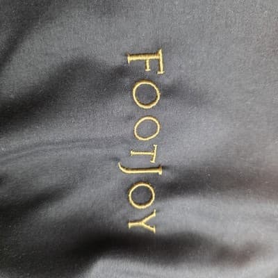 Foot Joy Men's XL Golf Jacket Reversible Black / Gray With Removeable Sleeves - Thumbnail 5