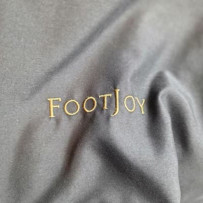 Foot Joy Men's XL Golf Jacket Reversible Black / Gray With Removeable Sleeves - Thumbnail 4