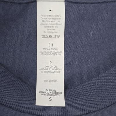 Pearl Jam Men's Small Blue 2024 Chicago S/S Concert T-Shirt - Thumbnail 3