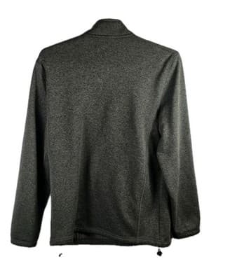 Croft & Barrow Men's Large Olive Green 1/4 Zip Long Sleeve Pullover - Thumbnail 8