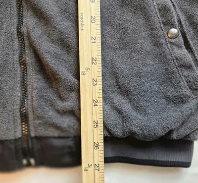 Foot Joy Men's XL Golf Jacket Reversible Black / Gray With Removeable Sleeves - Thumbnail 10