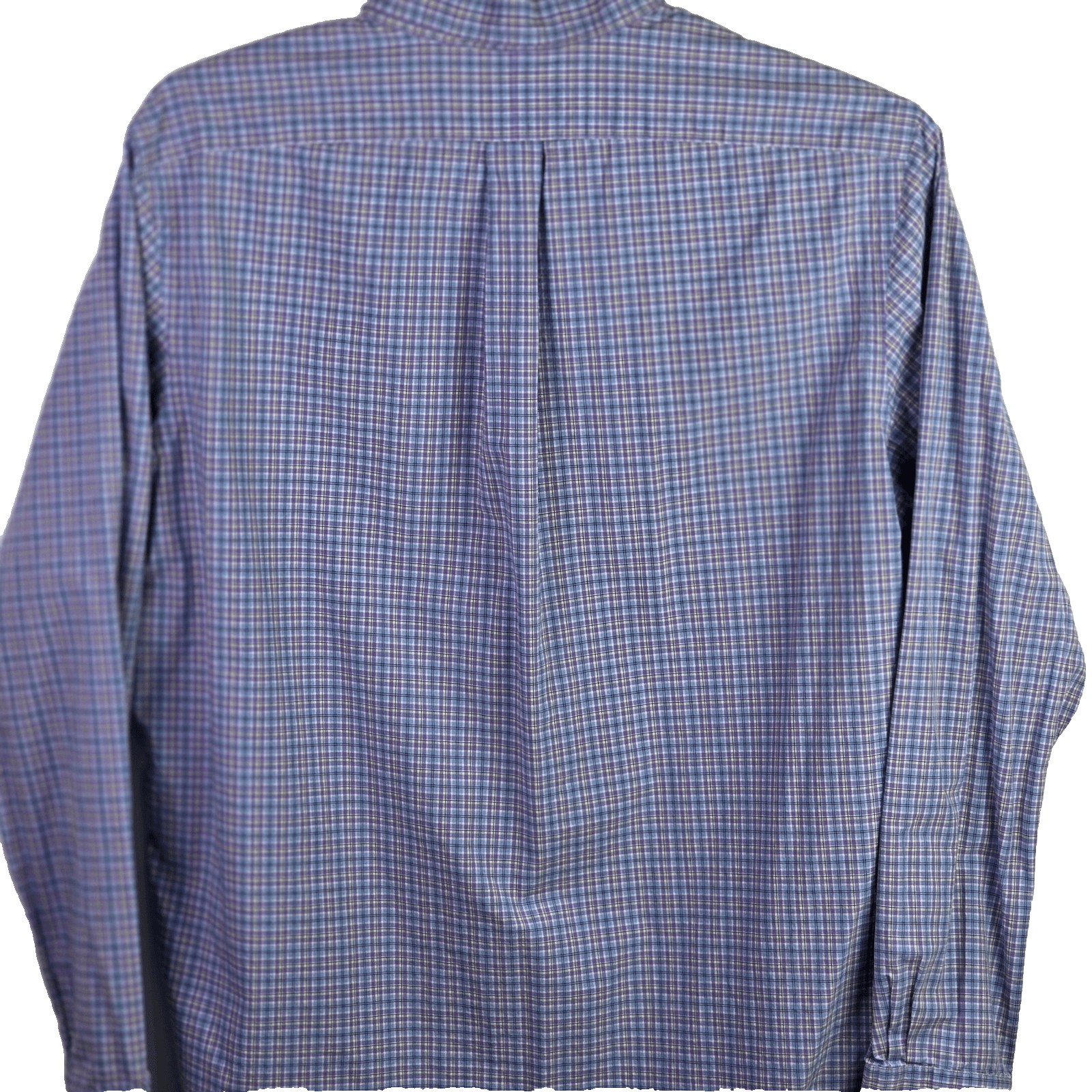 Polo Ralph Lauren Mens XL Blue Gingham Long Sleeve Button Down Shirt - Thumbnail 9