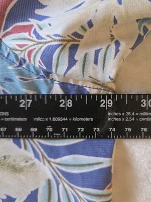 Tommy Bahama Men’s XXXL Hawaiian Tropical Multicolored Short Sleeve Shirt - Thumbnail 10