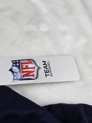 NWT New England Patriots Men's XXL Blue Short Sleeve Shirt - Thumbnail 4
