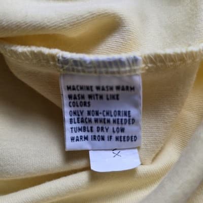 Polo Ralph Lauren Men's Large Yellow Short Sleeve Shirt - Thumbnail 4
