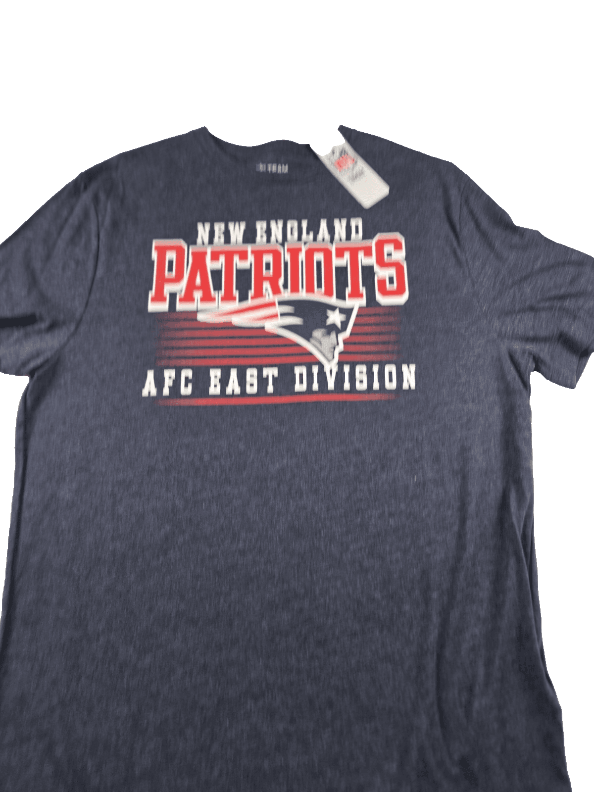 NWT New England Patriots Men's Large Dark Gray Short Sleeve Shirt - Image 1