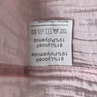 NWT PJ Paul Jones Men's Small Pink Textured Casual Shirt Sleeve Button-Up Shirt - Thumbnail 5