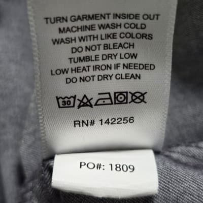 Figs Catarina Women's Large Gray Scrubs Technical Collection Scrub Top - Thumbnail 5