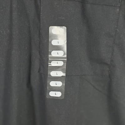 Cherokee Men's Large Gray Workwear V Neck Scrub Top - Thumbnail 4